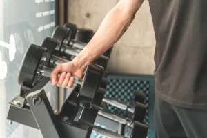 ダンベルとジム