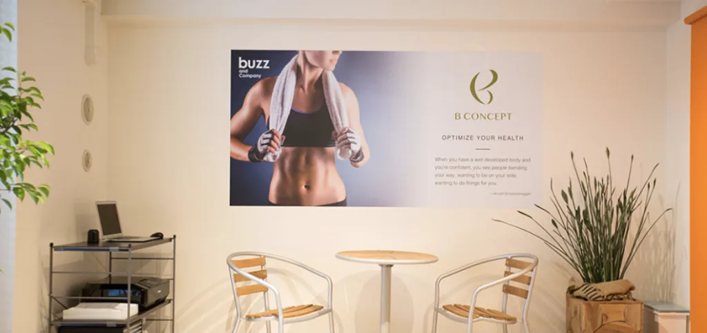 ビーコンセプト人形町店の内装