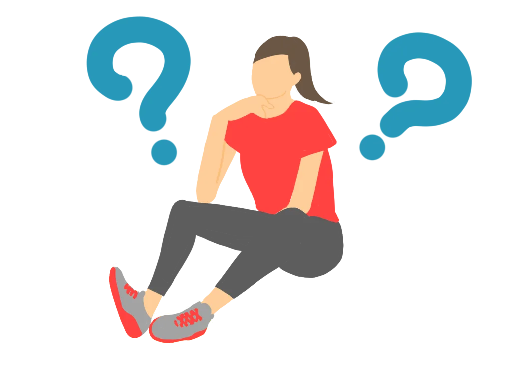 運動について悩む女性