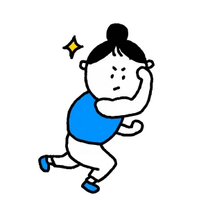 筋肉モリモリの女性